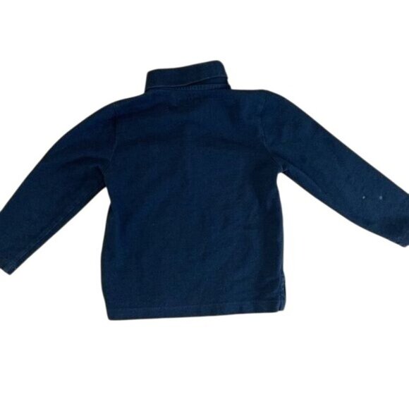Crewcuts Long Sleeve Navy Polo Shirt With Gnome Logo Size Boy Toddler 2T - Picture 4 of 8